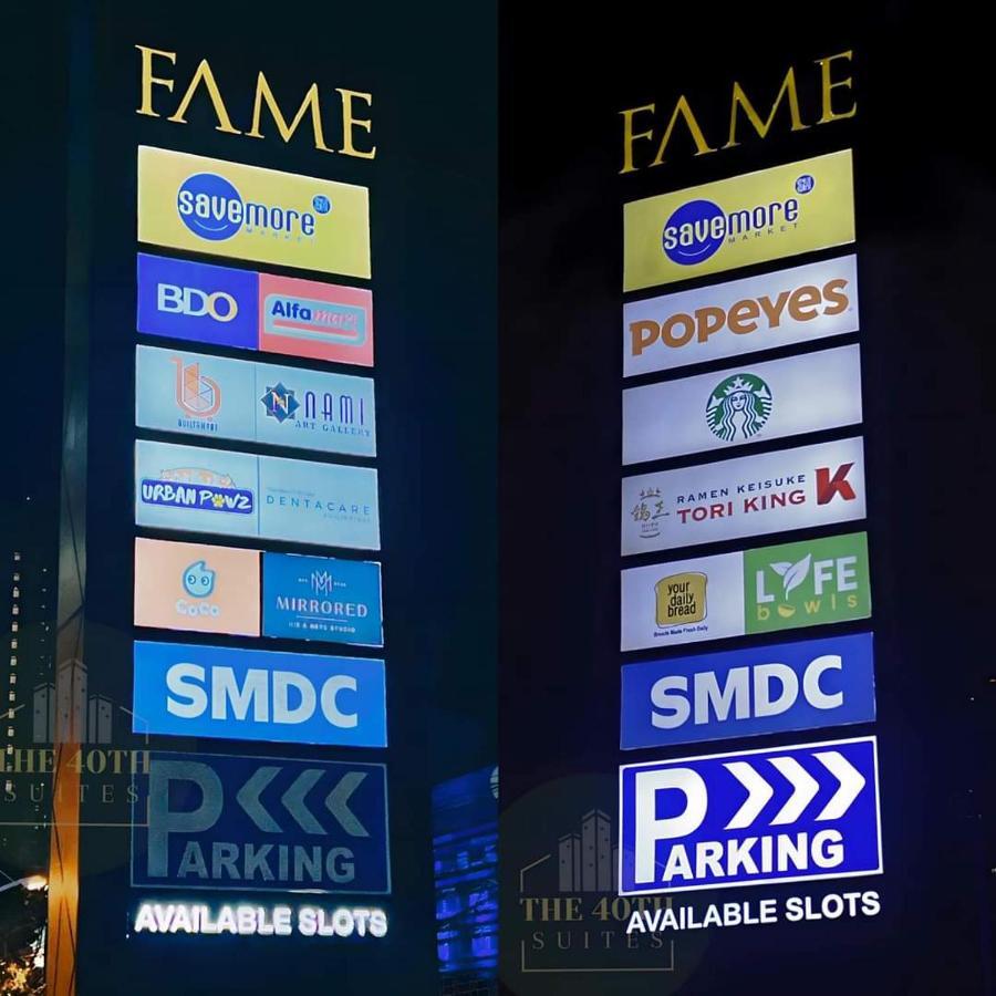 One Bedroom Unit Fame Residences * Manila